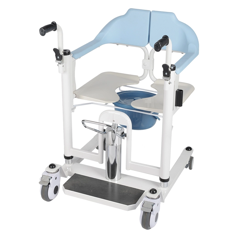 Lifting And Transfer Commode Shower Chair